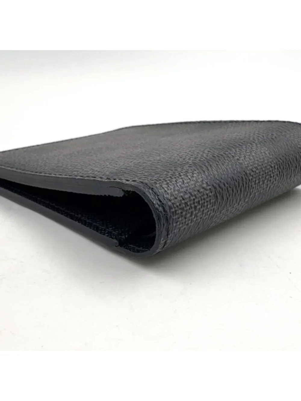 Louis Vuitton Portefeuille Multiple Damier Graphite Initialstamp Can Be Leather